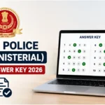 SSC Delhi Police Head Constable Ministerial Final Answer Key 2026 featured image showing final answer key release, response sheet download, and Delhi Police recruitment examination details