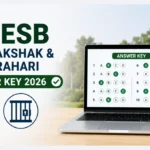 MPESB Van Rakshak and Jail Prahari Answer Key 2026 featured image showing answer key release, response sheet verification, forest guard and jail prahari recruitment examination details.